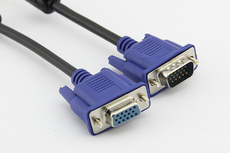 VGA线1.5米公对母液晶延长线 计算机显示器信号传输的可靠选择